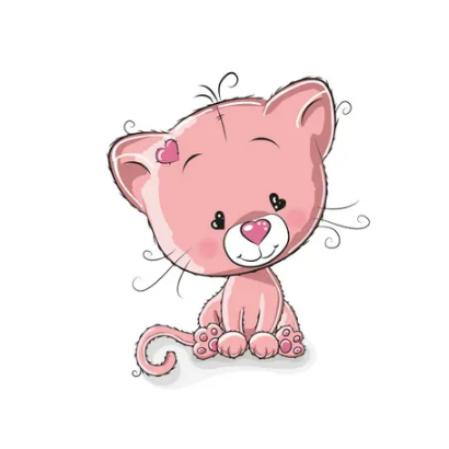 Термонаклейка «Котенок маленький»